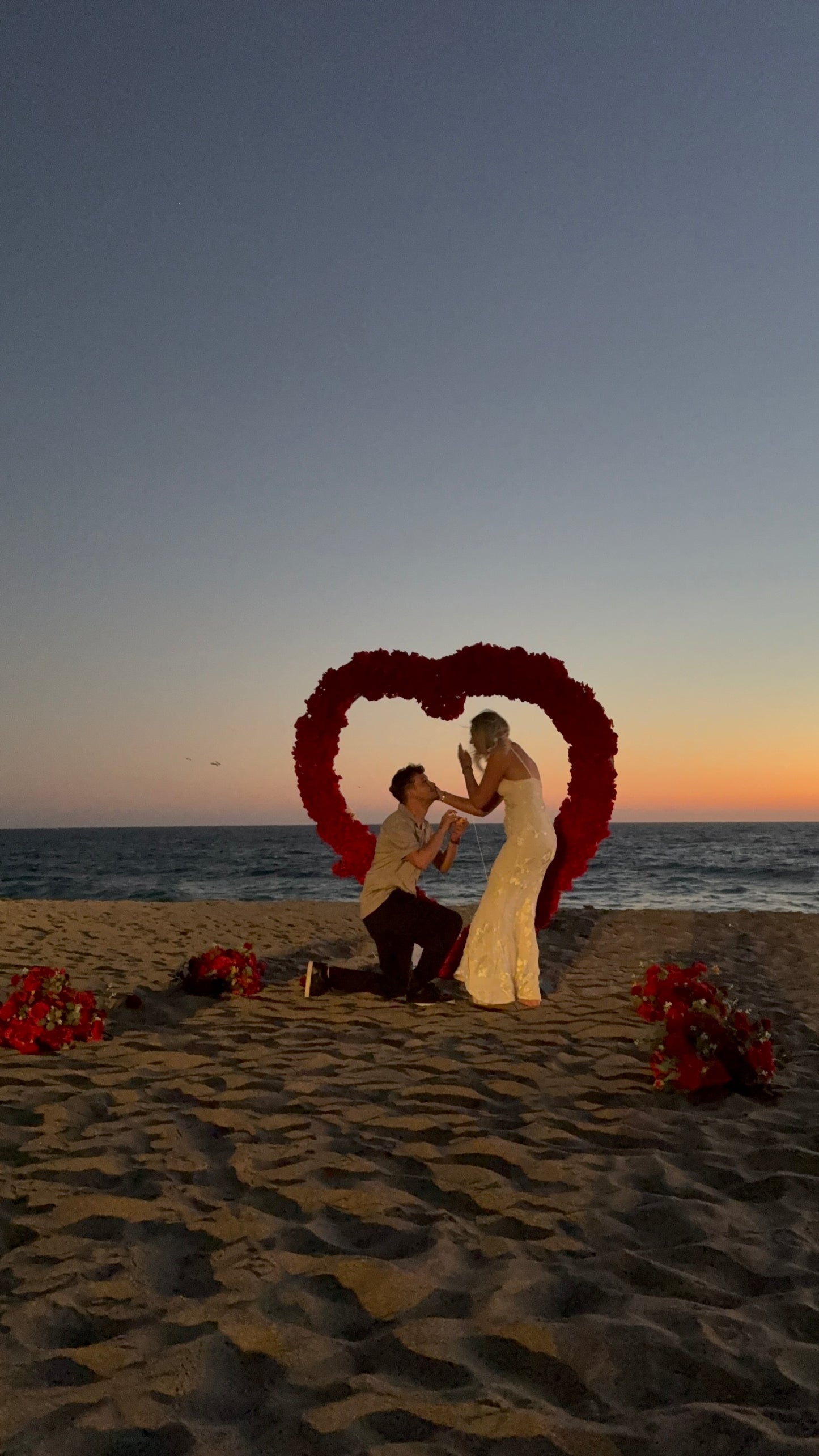 Red Heart and Two Arrangements